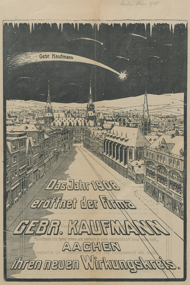 Anzeige Gebr. Kaufmann